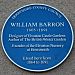 William Barron blue plaque.jpg