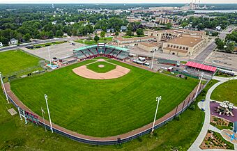Wisconsin Rapids baseball field for Northwoods League.jpg