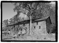 1890's COMMISSARY BUILDING LOOKING NE. - Rock Run Furnace and Town, County Road 12, Rock Run, Cherokee County, AL HAER AL-193-1