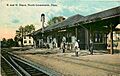 1915 postcard of North Leominster station