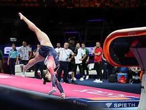 2022-08-14 European Championships 2022 – Artistic Gymnastics Women's Apparatus Final Vault by Sandro Halank–058