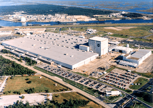 Aerial View of NASA's Rocket Factory