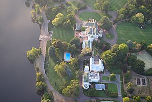 Aerial view of Government House, Canberra 2