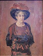 Aletta Jacobs door Isaac Israels 1920