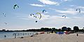 Amager Strandpark - kite surfers