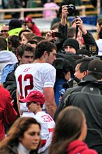 Andrew Luck at the Big Game