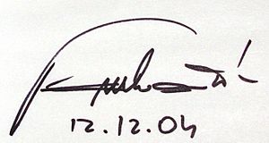 Antonín Panenka signature