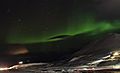Aurora over Svalbard
