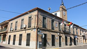 Ayuntamiento de La Mata, en Toledo (España)
