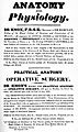 Bill advertising Dr. Knox's lectures (1828)