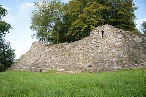 Bossonnens - Ruines du château