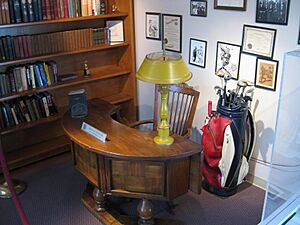 Bruce R. Watkins office environment, re-created and on display at the Bruce R. Watkins Cultural Heritage Center in Kansas City Missouri