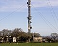 Buildings surrounding the base of the mast at Huntshaw Cross (geograph 4914925)