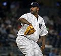 CC Sabathia pitching against Rays 9-8-16 (2)