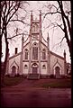 CHURCH IN MILLTOWN, NEW BRUNSWICK, ON THE CANADIAN SIDE OF THE ST. CROIX RIVER - NARA - 550376