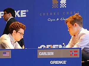 Caruana-Carlsen 2018 Karlsruhe