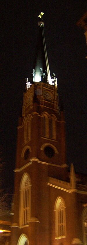 Cathedral Front at Night
