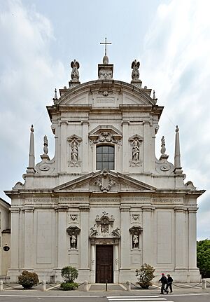 Chiesa di San Faustino a Brescia facciata