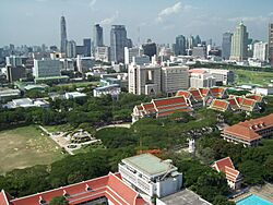 Chulalongkorn University Auditorium High View