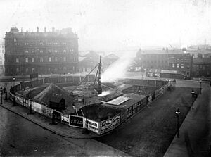 City Square, original construction