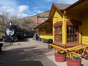 Colorado Railroad Museum depot building