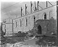 Construction of the West Side of St. Mark's Cathedral - DPLA - a04ead6763b5fc22a31d133bd214b566