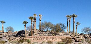 Coyote Springs marker