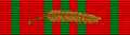 Croix de Guerre 1914-1918 with palm (Belgium) - ribbon bar