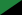Darker green and Black flag.svg