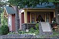 Dodd House with commemorative marker