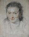 Drawing of Isabella Brant by Peter Paul Rubens