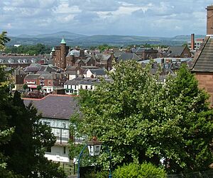 Dumfries looking east