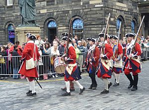 Edinburgh Town Guard re-enactors, 2013