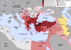Empèri Otoman - Expansion territòriala de 1307 a 1683