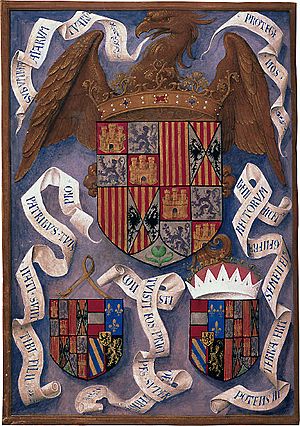Escudo del Breviario de Isabel la Católica (1492-1497)