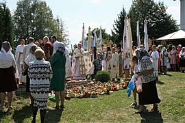 Feast of Transfiguration in Spas village 13