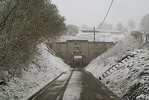 Fort de Flémalle - entrée