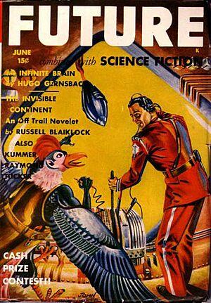 Future combined with Science Fiction June 1942