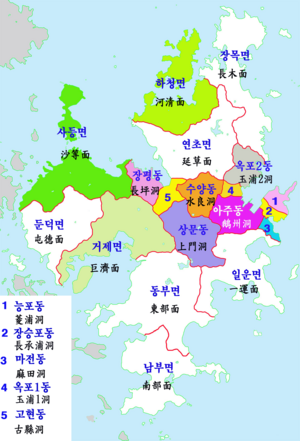 Geoje-map