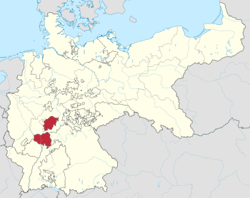 Grand Ducal Hesse within the German Empire
