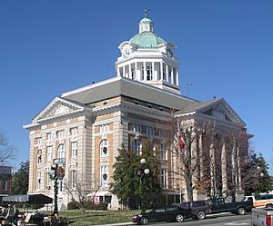 Giles County courthouse in Pulaski