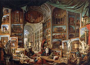 Giovanni Paolo Pannini - Gallery of Views of Ancient Rome - WGA16979