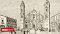 Havana Cathedral in 1880, Cuba