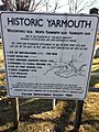 Historic Yarmouth information board