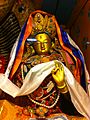 Currently in shrine of Nyanang Phelgyeling Monastery located in Swoyambhu..Nepal