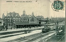 INCONNU - AMIENS - Intérieur de la Gare Saint-Roch