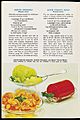 Illustrated recipes; 'Minted Pineapple', 'Quick Tomato Mold' Wellcome L0072307