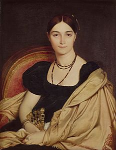 Jean-Auguste-Dominique Ingres - Portrait de Madame Duvaucey - Google Art Project