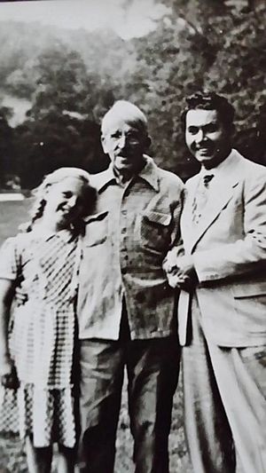 John Dewey and Nuri Ja'far - 1949
