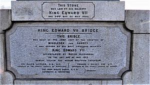Kew Bridge, King Edward VII Bridge when built